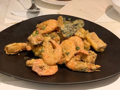 金沙黑南瓜焗虾-港丽餐厅(高德置地店)