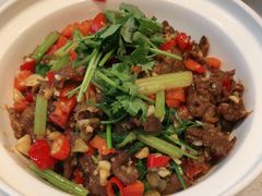 小炒黄牛肉-三品香·江浙菜(松江九谊店)