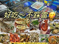 -霞涌市场海鲜摆卖区
