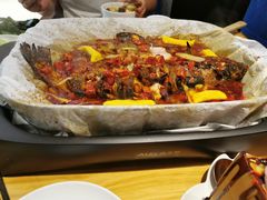 招牌香辣味清江鱼-鱼颜诱纸纸上烤鱼·蛙(龙湖天街店)