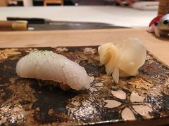 枪鱿鱼手握-一阳寿司(麦子街店)