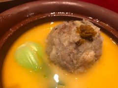 蟹粉狮子头-镇江苏宁万豪酒店-苏筵中餐厅