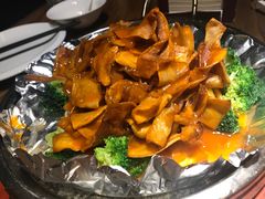 铁板香煎杏鲍菇-葡萄集|滋味新疆菜·精酿酒馆(瑞豪酒店)