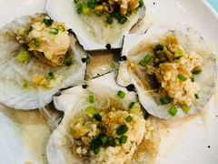 蒜蓉粉丝蒸扇贝-海天一色海景自助餐厅(西港花园店)
