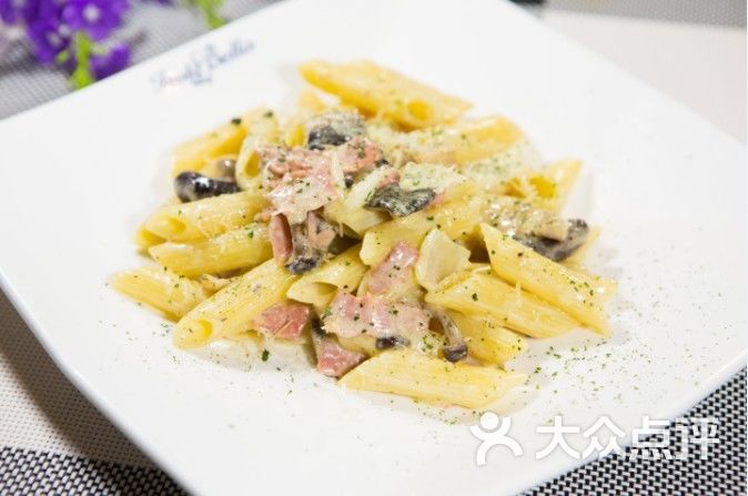奶油培根通心粉