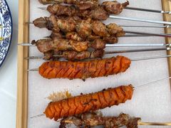 -土灶台东北大块肉烧烤(风景城邦店)