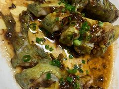 清蒸黄骨鱼-菠菜美食