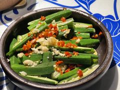 豉香秋葵-井水小厨·湘菜(活力广场店)