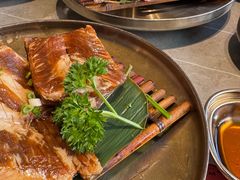 -草家酱蟹炭火烤肉店(珲春南路一店)