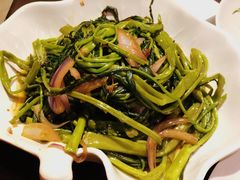 马拉盏炒通菜-大头虾越式风味餐厅(光明广场店)