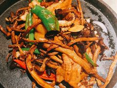 茶树菇炒八爪鱼-桂满陇-锦绣江南(万象城店)