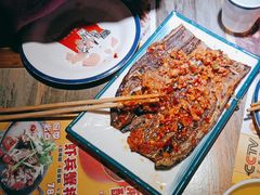 烤茄子-叁宝烤肉• 西安烧烤 领跑品牌(曹家堡店)