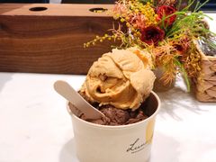 黑巧克力杏仁冰淇淋-Luneurs(幸福里店)