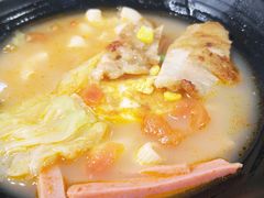 鲜茄烤鸡扒通粉-多多茶餐厅(松风路店)