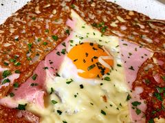 巴黎火腿鸡蛋芝士蘑菇可丽饼-RAC BAR(安福路店)