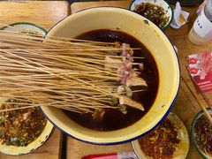 -拈签一笑黄牛肉辣卤串串
