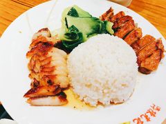双拼饭-澳门陈光记烧味饭店(南京德基广场店)