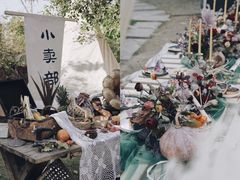 婚礼布场-悦哉·派对·草坪婚礼·围炉煮茶(三圣乡店)