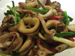 沙姜爆鲜鱿-百味馆·粤菜·湛江菜(后海花园店)