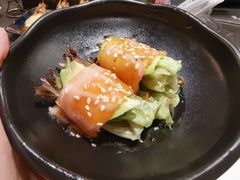 牛油果三文鱼沙拉-大渔铁板烧(东城店)