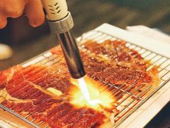 铺天盖地顶级澳牛肉火焰寿司-仙隐小鹿中華の日料(正弘城店)