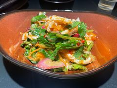 紫苏菜凉拌荷包蛋-Ameigo梅果·云贵川bistro(长宁来福士店)