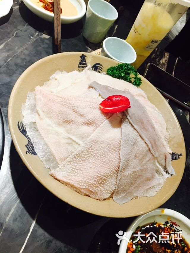 大刀极品鲜毛肚