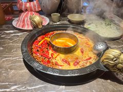 -渝大狮毛肚老火锅(遂宁万达店)