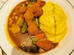 炸鸡块咖喱蛋包饭-池奈·咖喱蛋包饭(熙地港店)