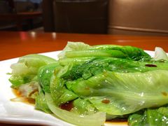 白灼生菜-金穗园·砂锅粥.醉鸡煲火锅(长寿路店)