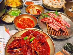 -草家酱蟹炭火烤肉店(珲春南路一店)