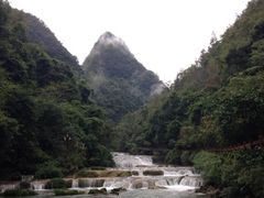 68阶跌水瀑布-小七孔景区-六十八级跌水瀑布