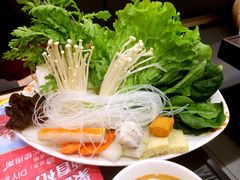 青菜拼盘-呷哺呷哺(哈尔滨红博购物广场店)
