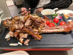 烤羊腿-西域盛宴烧烤新疆菜清真餐厅(古美店)