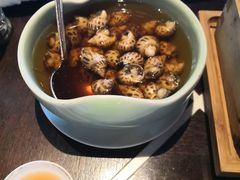 古越陈酿煮花螺-杭州西子湖四季酒店·金沙厅