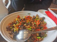 萝卜干炒螺丝肉-湖锦酒楼·32年地道湖北菜(光谷店)
