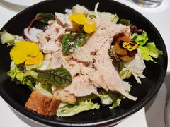 无油低温烟熏鸡胸肉蔬菜沙拉-K·Kitchen KK牛扒厨房(江南西店)