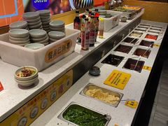 自助调料区-超级鲜•胡毛肚火锅(扬帆店)