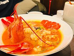 老坛酸菜烧波士顿龙虾-甄御•海鲜新青岛菜(麦岛店)