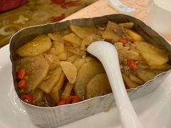 饭盒蒸土豆片-长白山国际酒店中餐厅