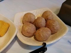 爆炸薑汁皮蛋貢丸-鲜入围煮花胶鸡海鲜火锅