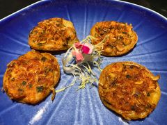 黑松露虾饼拼烧酿辣椒-粤·向群饭店(二沙岛店)