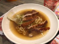 皇牌猪扒汤公仔面-南都咖啡西餐厅(东塘店)