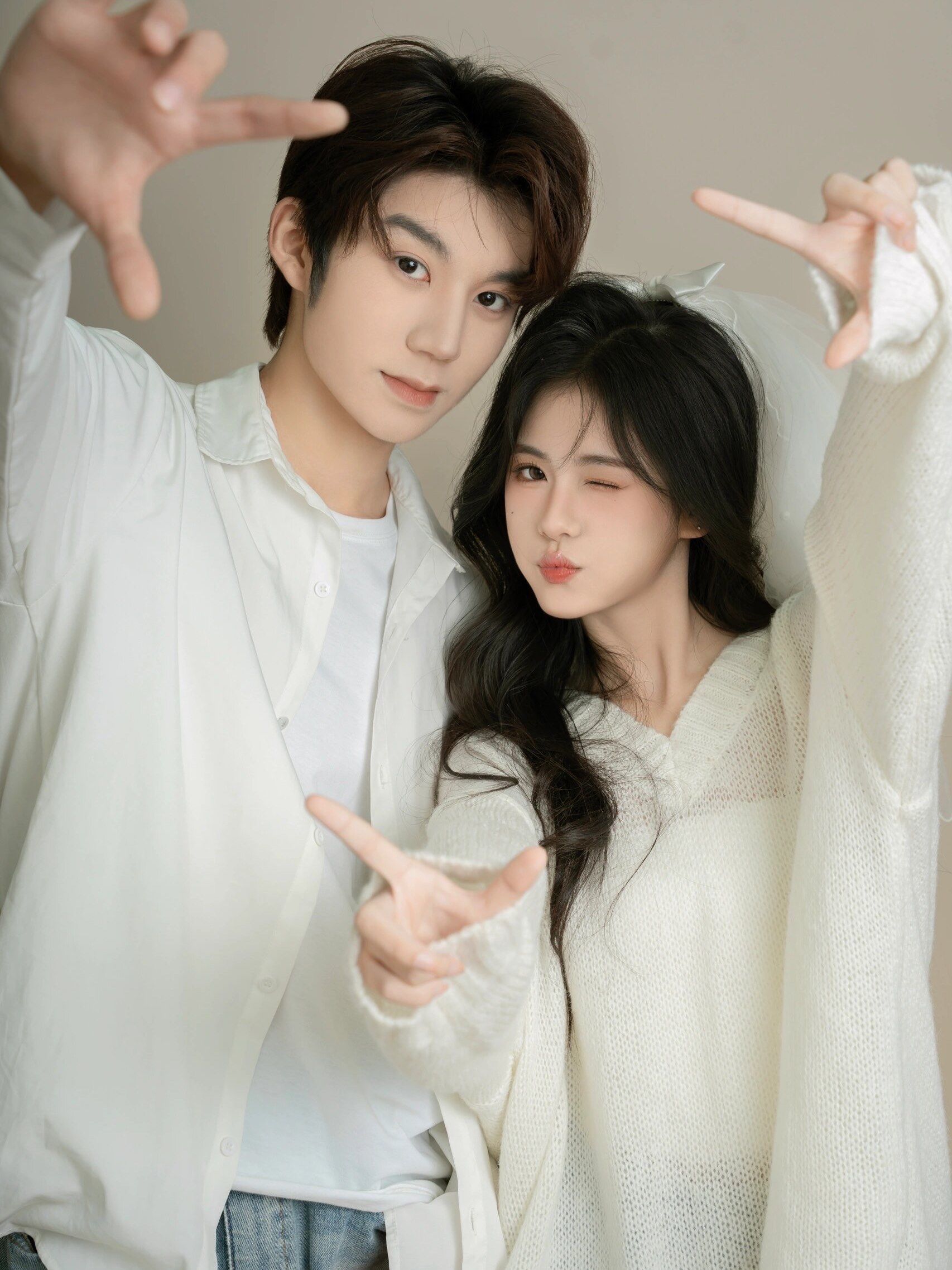 超甜情侣写真🙌 马上打开心动模式