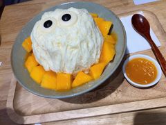 芒果牛奶棉棉冰-怪物的冰与火(天虹商场中山路店)