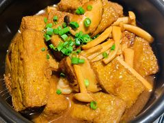 手工鲍汁黑豆腐-南枝记·港式打边炉(新北万达店)