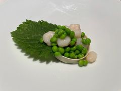 蚕豆炒高邮虾仁-许家菜(望江店)