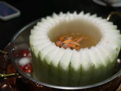 -得意咚瓜·顺德鱼生·冬瓜盅火锅