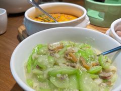 丝瓜焖蚌壳肉-费大厨辣椒炒肉(黄兴中心广场店)