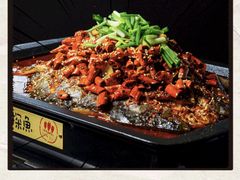 -探鱼·鲜青椒爽麻烤鱼(东城万达广场店)